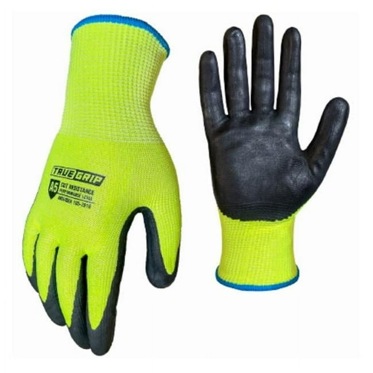Big Time Products 103515 A5 Cut Resistant Hi Vis Gloves for Men