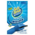 thumbnail image 1 of Big Time Products 12111-26 Nitrile Gloves, Latex-Free, Blue With Flocked Cotton Lining, Small, Pr., 1 of 2