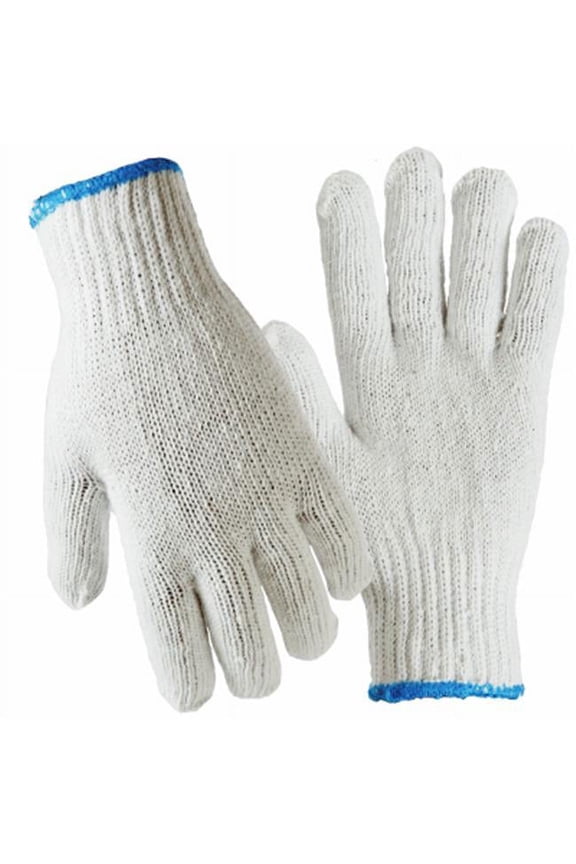 243784 Mens True Grip Large String Knit Glove, Pack of 12