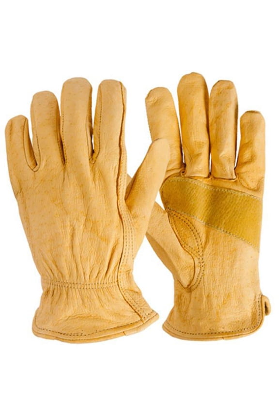 257927 Premium Cowhide Leather Glove for Mens, Medium