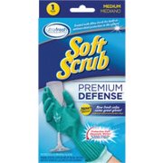 Big Time Products Soft Scrub Premium Defense Rubber Glove