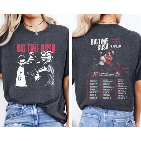 Big Time Rush In Real Life Worldwide Tour 2025 Concert Unisex, Sizes S-5XL, Tbun