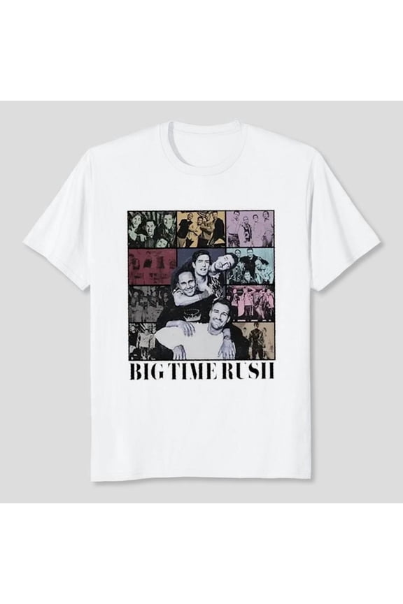 Big Time Rush In Real Life Worldwide Tour 2025 Shirt Unisex, Sizes S-5XL, Tbun