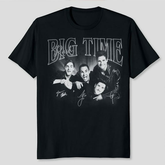 Big Time Rush Tour 2025 Signatures Vintage T Shirt Sizes S 5XL Tbun