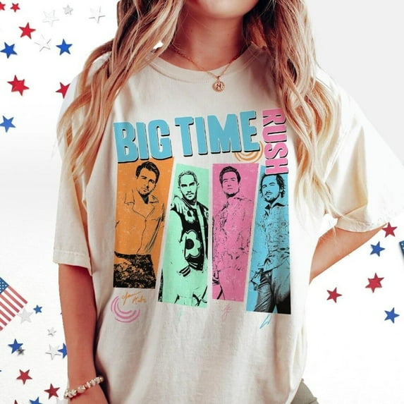 Big Time Rush Vintage Concert Shirt