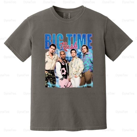 Big Time Rush Vintage Tour Fan Gifts Pop Band Music Concert Comfort Color T-Shirt Unisex, up to 4XL