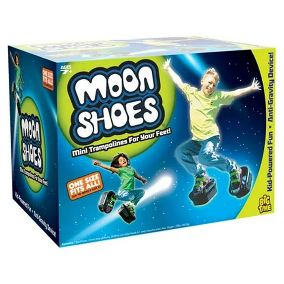 Big Time Toys 71364 Moon Shoes! Big Time Toy , Bouncy Shoes, Mini Trampolines