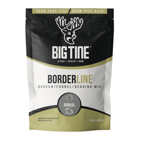 Big Tine Borderline 5lbs Food Plot Mix for Hunting Attractants