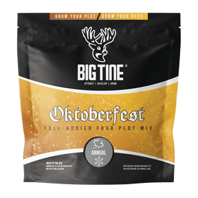 Big Tine Oktoberfest Annual Food Plot 5.5 lbs for Deer Hunting Attractant