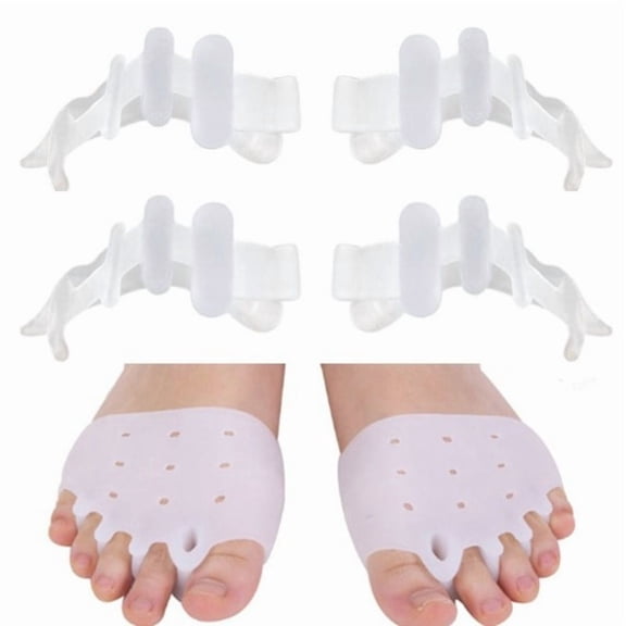 Big Toe Deformity with Overlapping Toes Designed for Shock Absorption, Suitable for Both Men And Women, Featuring a Split Toe Cover