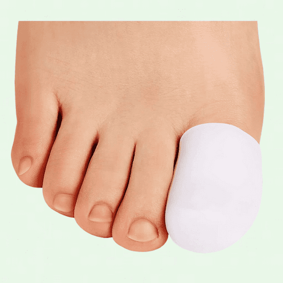 Big Toe Protectors 10 ct, Silicone Toe Caps to Cushion Toe Blister, Corn, Callus, Ideal for Running, Walking