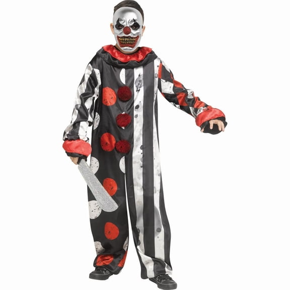 Big Top Bling Clown Child Costume