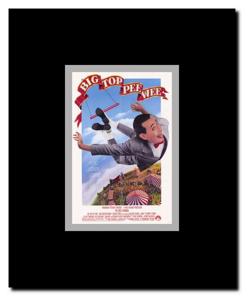Big Top Pee-wee Framed Movie Poster
