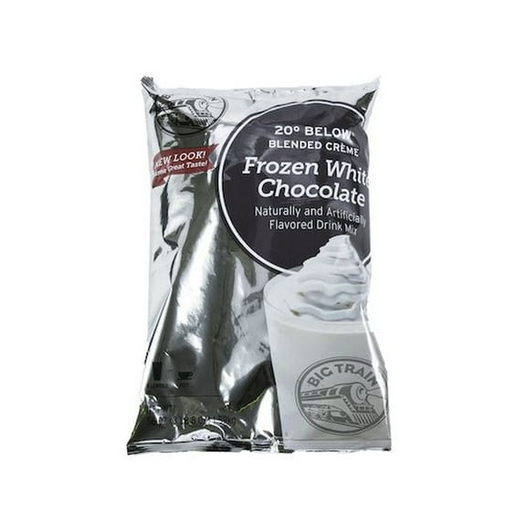 Big Train 20 Degrees Below White Chocolate Drink Mix, 3.5 Pound -- 5 per Case.