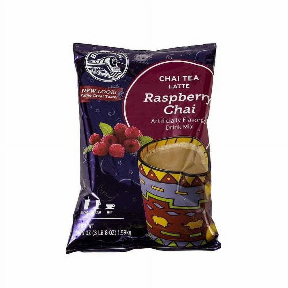 Big Train Raspberry Chai Tea Latte Beverage Mix, 3.5 lb - Walmart.com