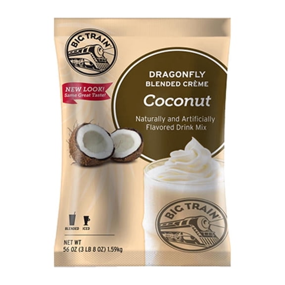 Big Train Dragonfly Coconut Blended Creme Mix cs 5/3.5 lb