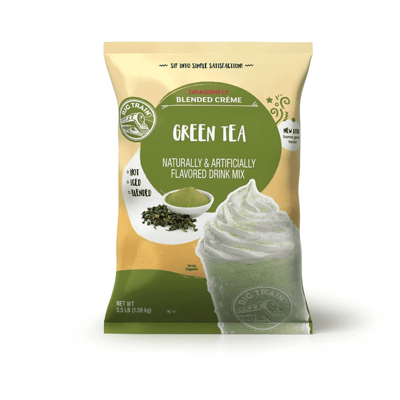 Big Train Dragonfly Green Tea Blended Creme Mix cs 5/3.5 lb