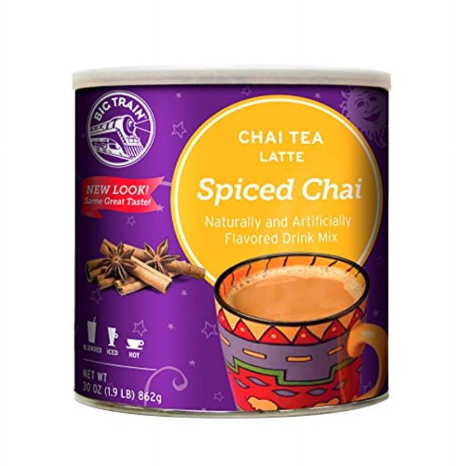 Big Train Spiced Chai Tea Latte, 1.9 Lb (1 Count), Powdered Instant