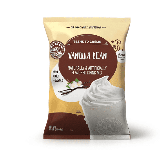 Big Train Vanilla Bean Blended Creme Mix cs 5/3.5 lb