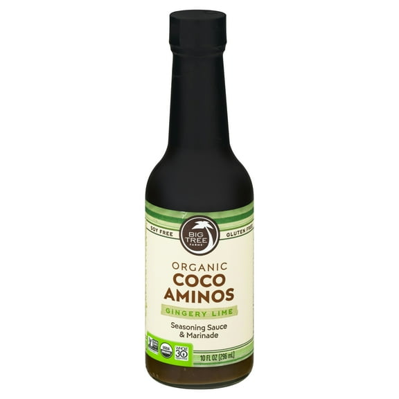 Big Tree Farms Coco Aminos Ginger Lime 10 fl oz (Pack of 6)