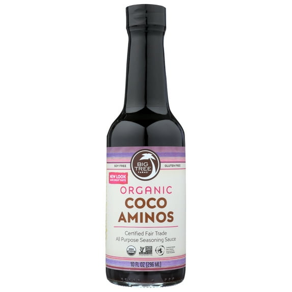 Big Tree Farms Organic Coconut Aminos, Soy Sauce Alternative, 10 Fl. Oz. Bottle