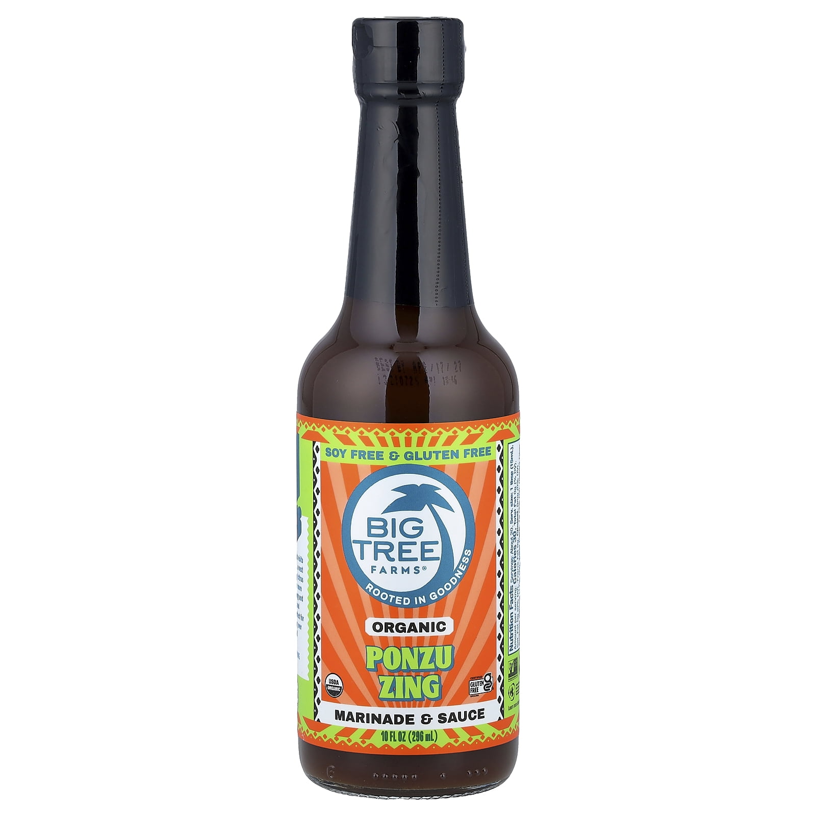 Big Tree Farms Organic Soy Free Ponzu, Gluten Free, Vegan Sauce