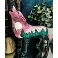 thumbnail image 1 of Big Tree Forest Native Tribal Howling Wolf Totem Spirit Figurine Collection 6"L, 1 of 6