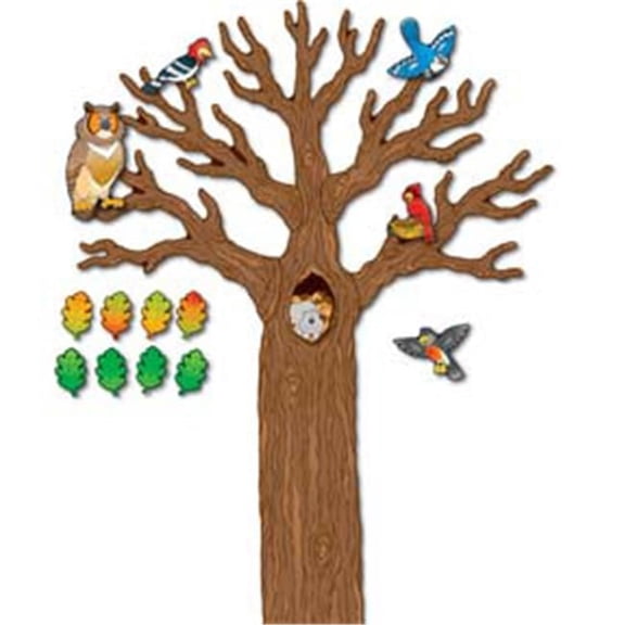 Big Tree With Animals Bulletin Boar D Sets - Decorative K-5