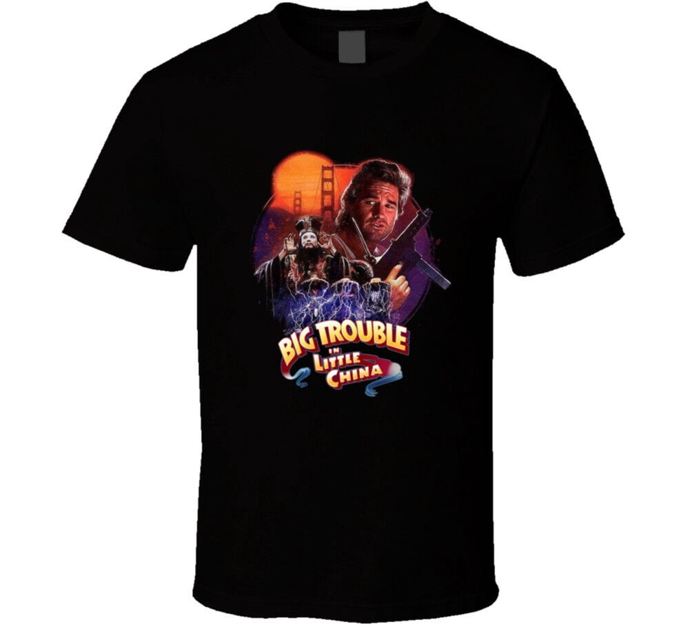 Big Trouble In Little China Kurt Russell 80's Action Movie T Shirt