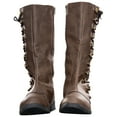 thumbnail image 1 of Big Trouble Jack Pork Chop Adult Mens Brown Boots Halloween Costume Footwear Cosplay, 1 of 8