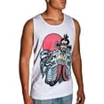 thumbnail image 1 of Big Trouble in Little China Fu Manchu Tank Top Jack Burton Movie Adult XL, 1 of 3