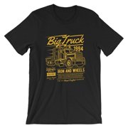 Big Truck-2 T-Shirt. Trucker 100% Cotton Premium Tee NEW
