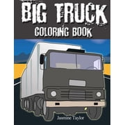 Big Truck Coloring Book, Paperback