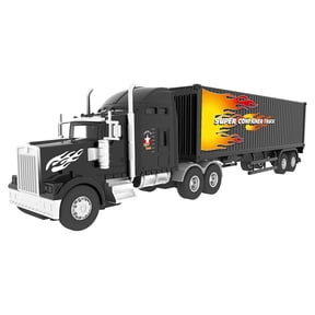 Big Trucks Big Rig Heavy Duty Tractor Trailer Transport Series Big Box Tractor Trailer