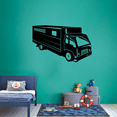 thumbnail image 1 of Big Trucks Livestock Silhouette Semi Livestock Silhouette Truck Vinyl Wall Art Wall Sticker Wall Decal Home Kids Room Farming Truck Boys Room Wall Décoration Design Wall Décor Size (24x40 inch), 1 of 3