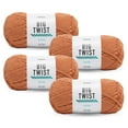 thumbnail image 1 of Big Twist Hush 4 Pack Bulky Polyester Yarn, Terracotta, 219 yd, 10.5 oz, 1 of 8