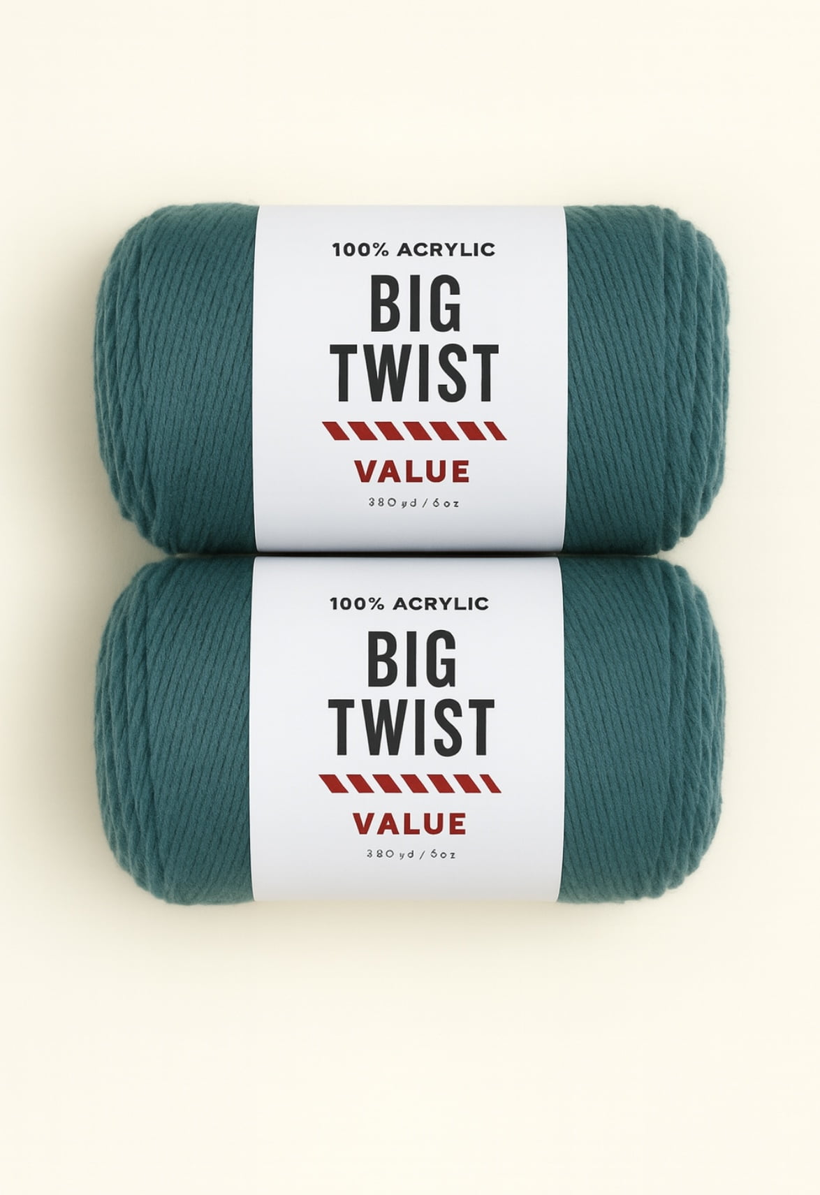 Big Twist Value Yarn 2-Pack Bundle Dark Teal