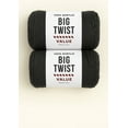 thumbnail image 1 of Big Twist Value Yarn Bundle- 2 Pack Charcoal, 1 of 4