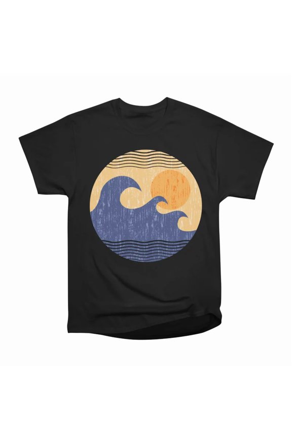 Big WAVES T-Shirt Tee Gift For Him Merch For Her Apparel For Friend