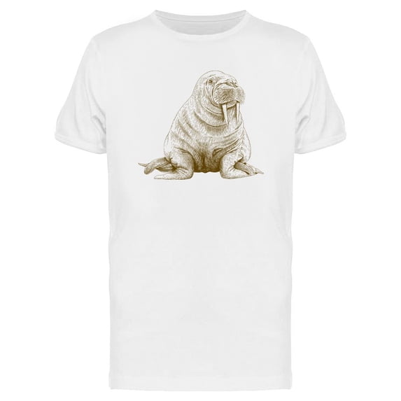 Big Walrus T-Shirt Men -Image by Shutterstock, Male x-Large