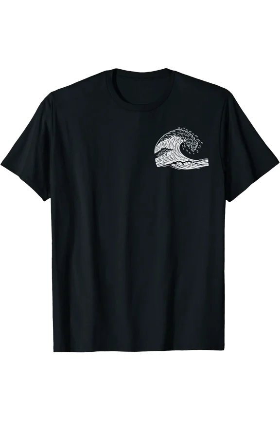 Big Wave Surfing Lover Surfboard Squad Ocean Surfer T-Shirt, Unisex T-Shirt