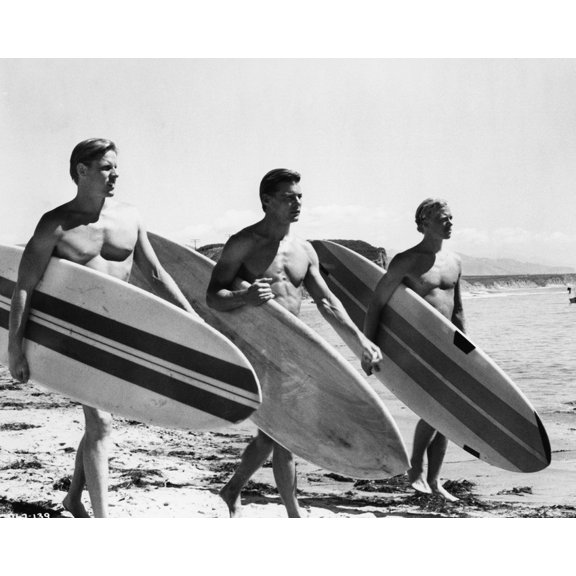 Big Wednesday Jan-Michael Vincent Gary Busey William Katt surfboards 24X36 Poster