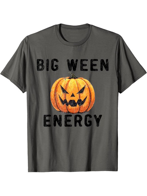 Big Ween Energy Pumpkin Halloween T-Shirt