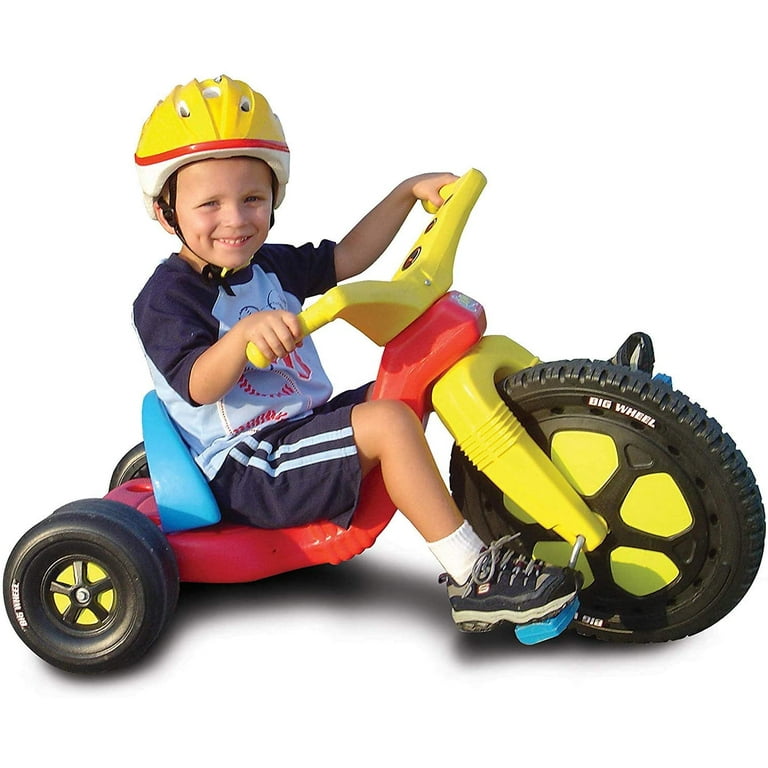 Big Wheel 16-Inch Tricycle with Adjustable Seat