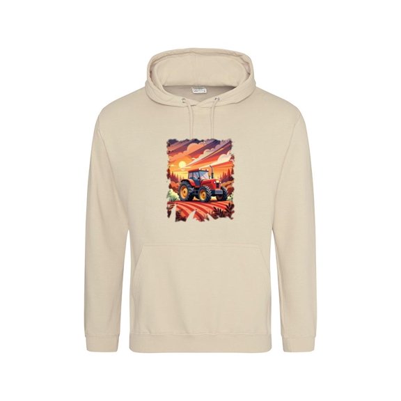 Big Wheels Big Dreams A Funny Farmer and Farm Life Tractor Graphic Hoodie, up to size 5XL