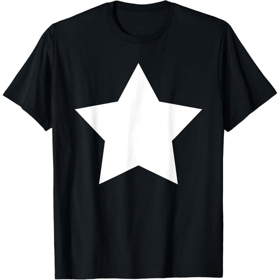 Big White Star T-Shirt T-Shirt