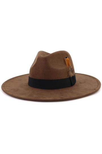 Womens Fedora Hats in Womens Hats | Brown - Walmart.com display picture 1