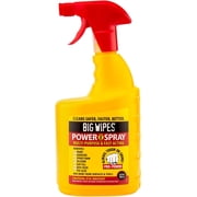 Big Wipes Power Spray Cleaning Solution, Multi-Surface Cleaner for Tools and Work Areas, 32 fl oz Trigger Spray Bottle