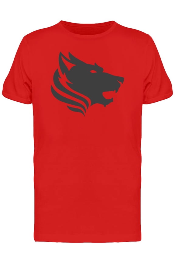 Big Wolf Face T-Shirt Men -Image by Shutterstock, Male Small