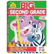 School Zone Big Second Grade Workbook Workbook Paperback